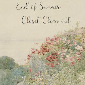 End of Summer Closet Cleanout